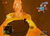une photo d'Ã©cran de The Legend of Zelda - The Windwaker sur Nintendo Gamecube